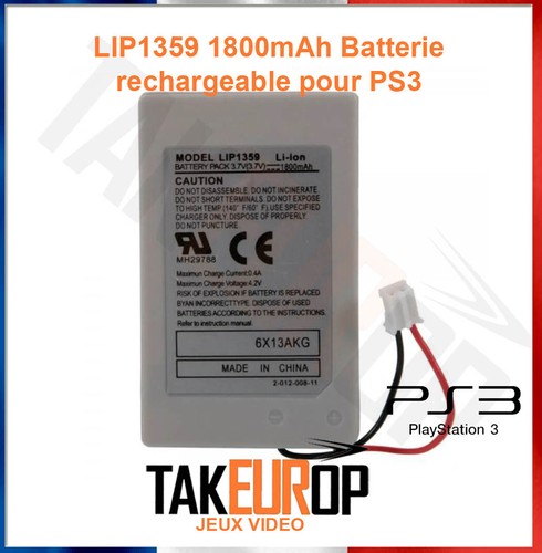 Batterie 1800mah li - batterie, 3.7v
