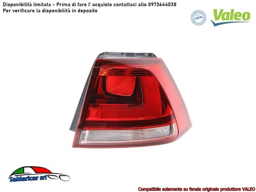 Fanale posteriore destro - posteriore,
