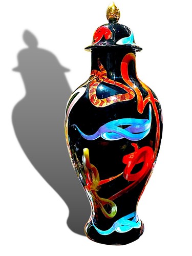 Vaso seletti serpente - vaso,