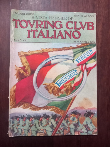 Rivista mensile touring club - rivista,