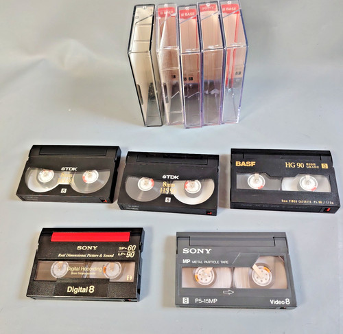 Video 8 sony tdk - video,