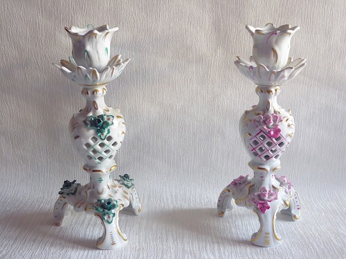Candelabro porcellana 2 - in,