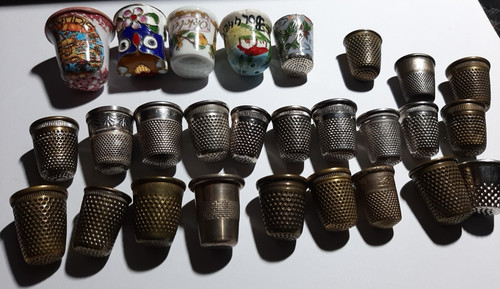 Lotto ditali ottone e - ,
