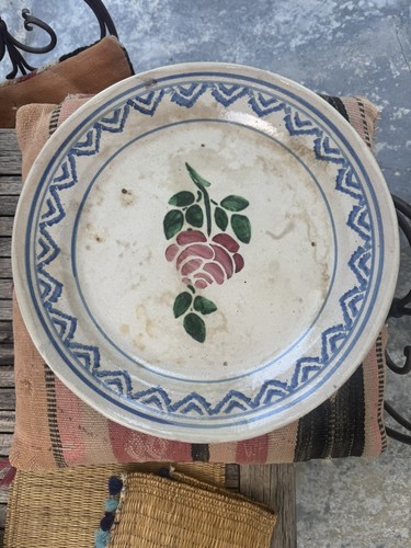 Antico grande piatto - grande,