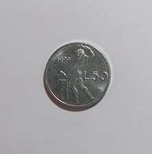 Italia 50 lire, 1990 Senza