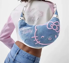 Borsa a tracolla in Jeans di