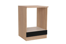 Mobile da cucina trasformabile 60 cm rovere grezzo nero Merle Respkta