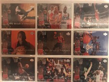 87 Card Upper Deck e Fleer Michael Jordan-Shaquille O’neal da Collezione.