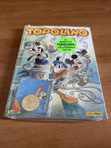 Topolino 3504 con moneta - topolino,