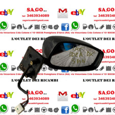 SPECCHIETTO RETROVISORE ELETTRICO DESTRO FIAT IDEA 1 SERIE ANNO 2003/2005 PIN 5