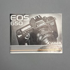 Canon EOS 650 Käyttöohjeet