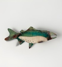 Appendiabiti da parete pesce