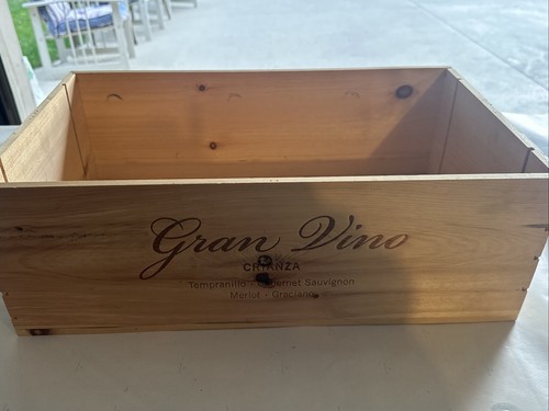 Cassa per vino legno gran - vino, in