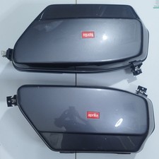 Aprilia 8792 coppia valige laterali scarabeo 125-250 -1999 2005- grigio scuro