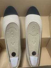 Nuovo VIVAIA DONNA Tamia 2.0 punta mandorla mandorla e nero TAGLIA EU 41,5 US 10