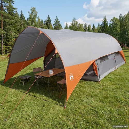 Tenda tunnel con copertura - tenda,