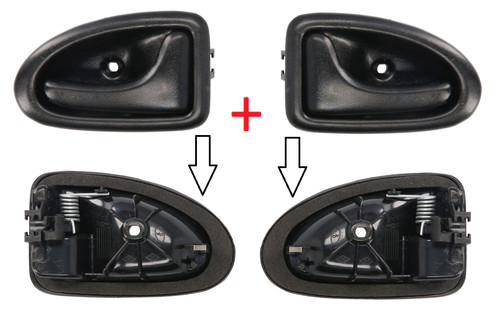 Maniglia porta interna - 2x,