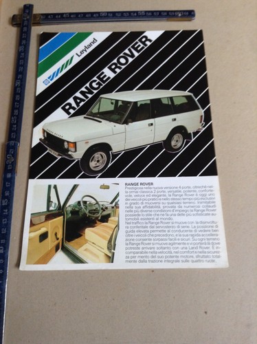 Depliant pubblicitario auto - depliant,