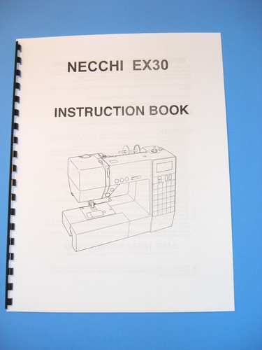 Manuale istruzioni macchina - , da