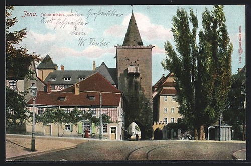 Cartolina jena johannistor - cartolina,