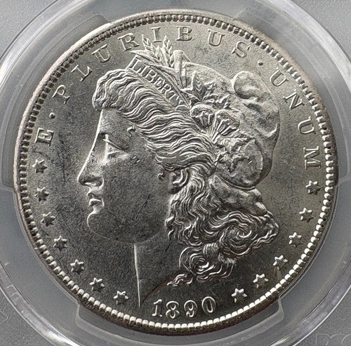 1890 morgan dollar pcgs - dollar,