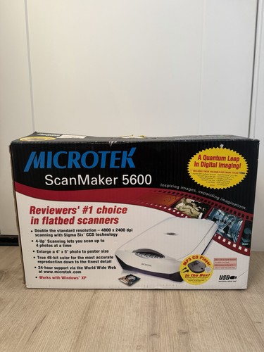 Microtek scanmaker 5600 - microtek, usb