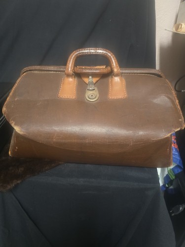 Pelle marrone vintage - ., valigia