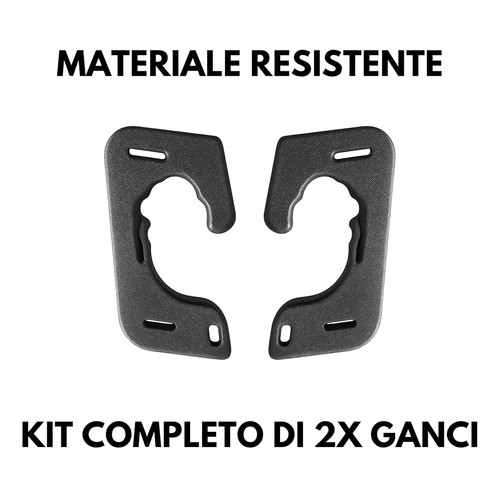 Clip staffe mensola - clip,