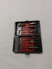 Scatola porta artificiali  contenitore minnow rapala cucchiaini pesca 