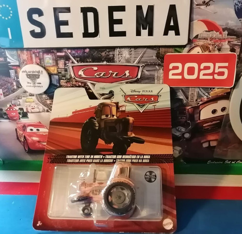 Cars1 tractor with tire - cars1,