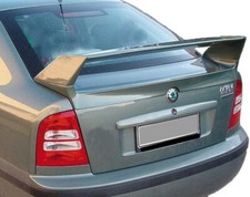 SPOILER POSTERIORE WRC STYLE PER SKODA OCTAVIA MK1 (1996-2004) PU NON INNESCATO