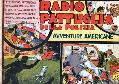 Radio pattuglia della polizia - della,