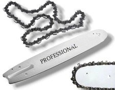 Barra Per Motosega con 2 catene 72 maglie da 45 cm 18" Pollici