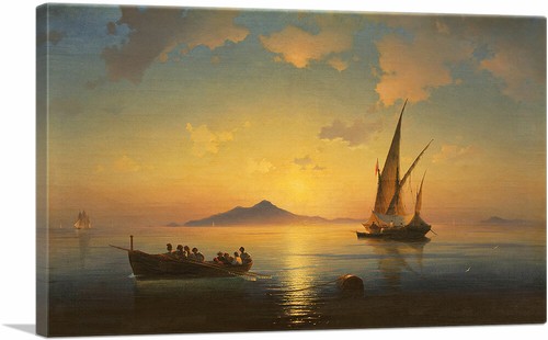 Artcanvas golfo napoli - artcanvas,