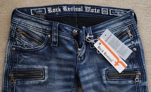 Jeans svasati rock revival - jeans,