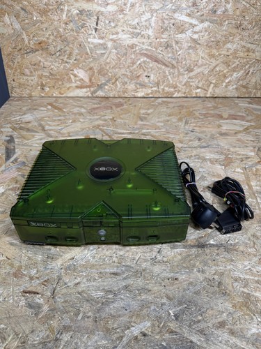 Microsoft xbox crystal green - xbox,