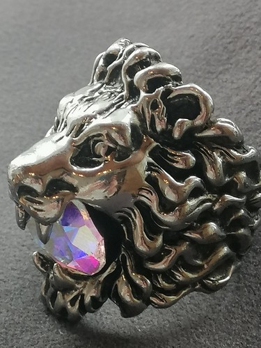Autentico anello gucci testa - autentico,
