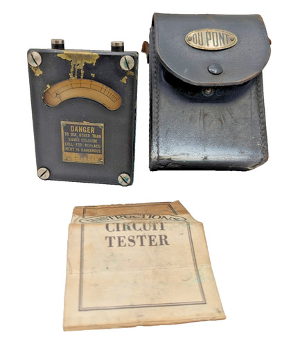 Vintage blasting galvanometer - vintage,