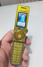 CELLULARE SAMSUNG SGH-X830 GIALLO ORO VINTAGE DA COLLEZIONE LOTTO STOCK