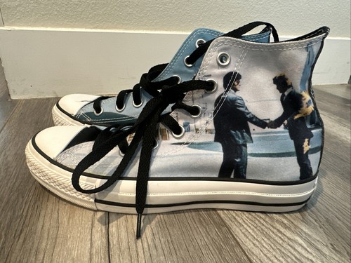 Converse pink floyd shoes - converse,
