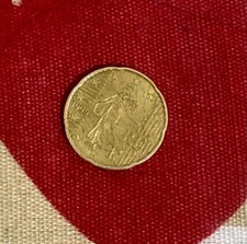 Moneta centesimi francia - moneta,