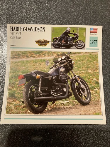 Carte fiche moto collection - fiche,