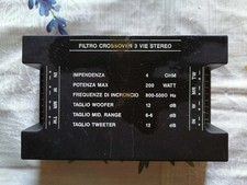 Crossover vie stereo old - crossover, a