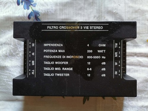 Crossover vie stereo old - stereo,