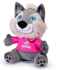 Peluche mascotte lupo wolfie wolf giro d’italia trudi Circa 25 Cm Di Altezza
