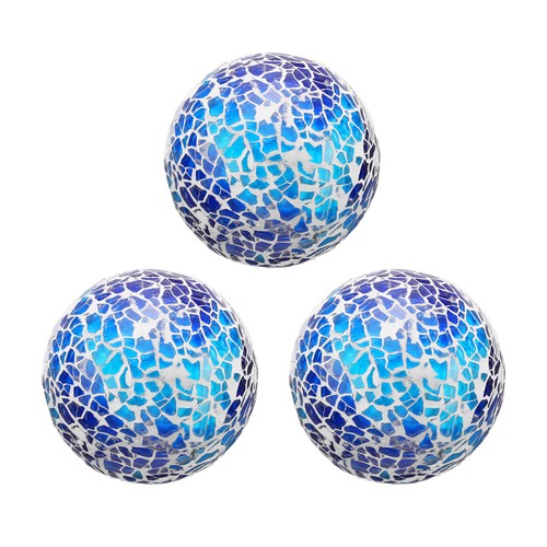 3pcs decorative glass balls - 3pcs,