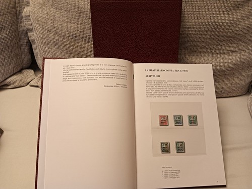 Italia libro francobolli 2018 - libro,