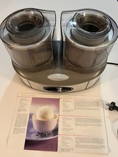 Gelatiera CUSINART, ICE-40BCE, Due gusti 2x1L, usato in ottime condizioni 