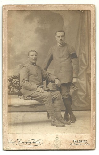 Cdv 1890 ritratto milizia - milizia,