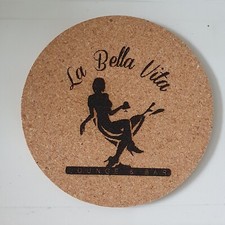 Sottobicchiere inciso a laser